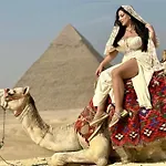 Pyramids Middle Eastern Family View